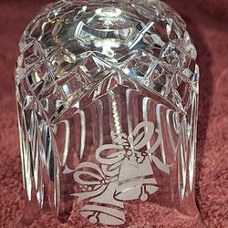 2003 Ireland Waterford Crystal Bell Songs of Christmas Silver Bells C18P063