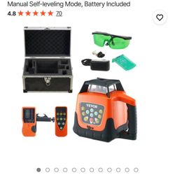 VEVOR Laser Level, 2000ft, 360 Degree Self Leveling 