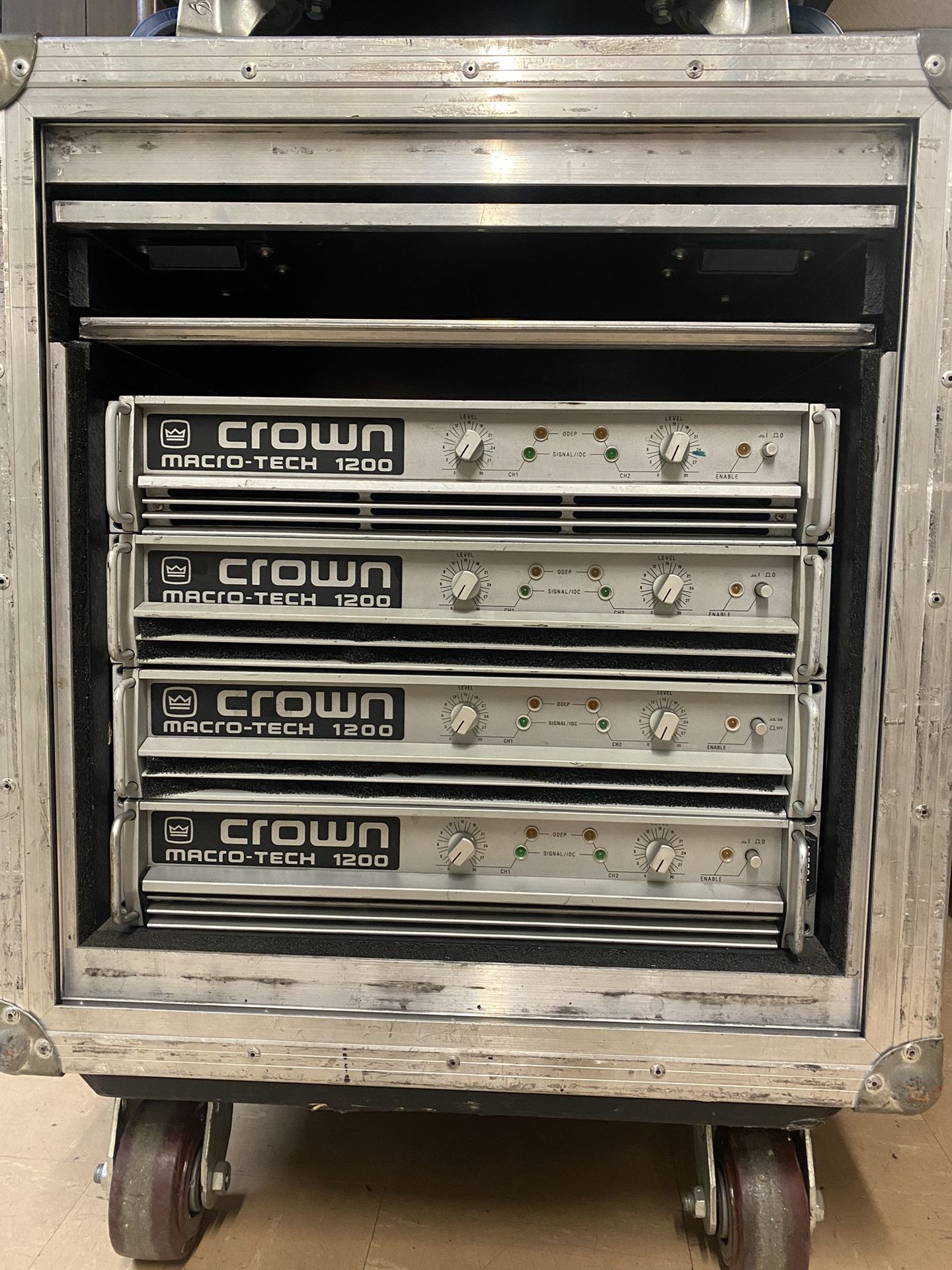 Crown Macro Tech 1200 Amplifiers