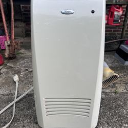 Whirlpool 10,000 BTU Portable Air Conditioner with Electronic Controls & Room Temperature Display