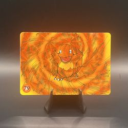 Very Rare 1996 Charmander Pokemon Pocket Monsters Prism Card Sticker