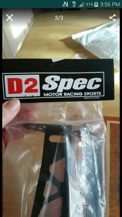 D2 spec , Motorsports license plates slanter brand new also have black available will get more colors soon