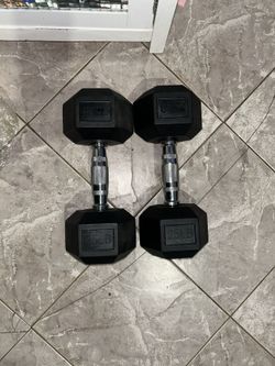 25LBS PAIR WEIGHTS