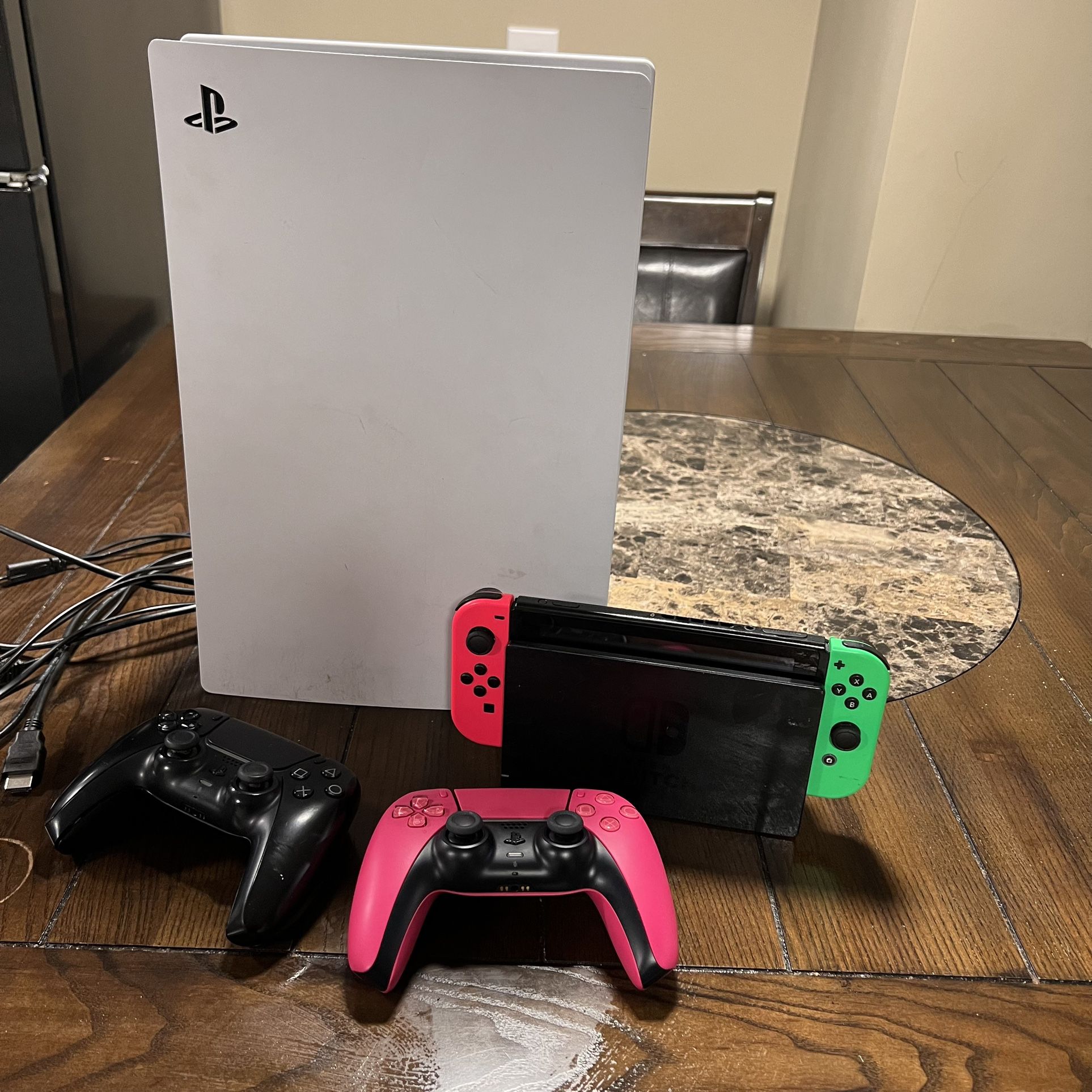 PlayStation 5 And Nintendo Switch