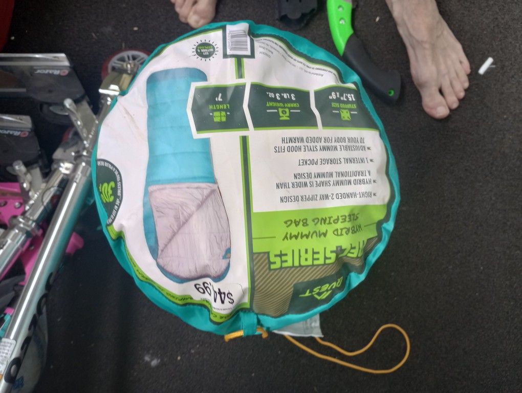 Mummy Bags Never Used