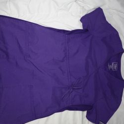 Purple Maternity Scrubs 