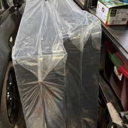 King Metal Bed Frame And Matching Box Springs