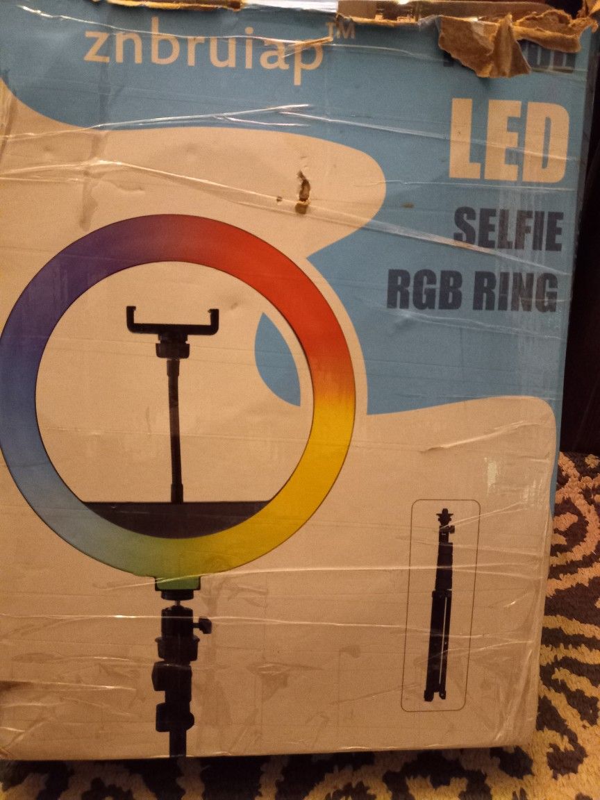 Tripod LED Selfie Ring