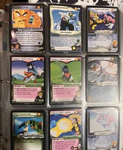 Vintage DragonBall Z + GT Lot (no holos) 400+ cards 25+ pages