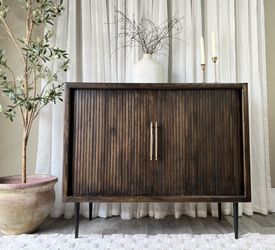 !!SOLD!! Gorgeous Moody Credenza/ Bar Cabinet 