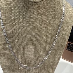 925 Silver Fijaro Chain Necklace 22 Inch