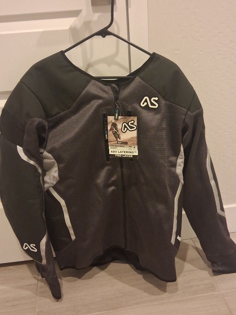 Men's Adventure Spec Atacama Race Jacket Grey Silver - Size XL NEW