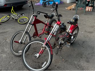 2 CHOPPER BIKES
