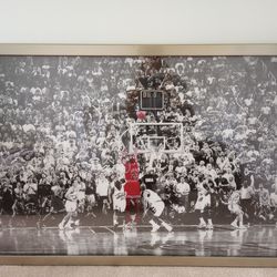 Michael Jordan Frame Poster 