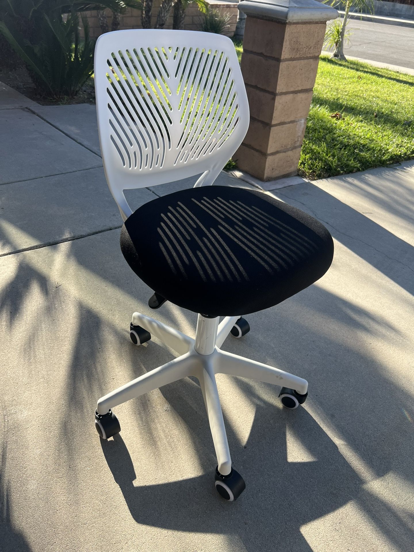 Desk Chair (Black And White)