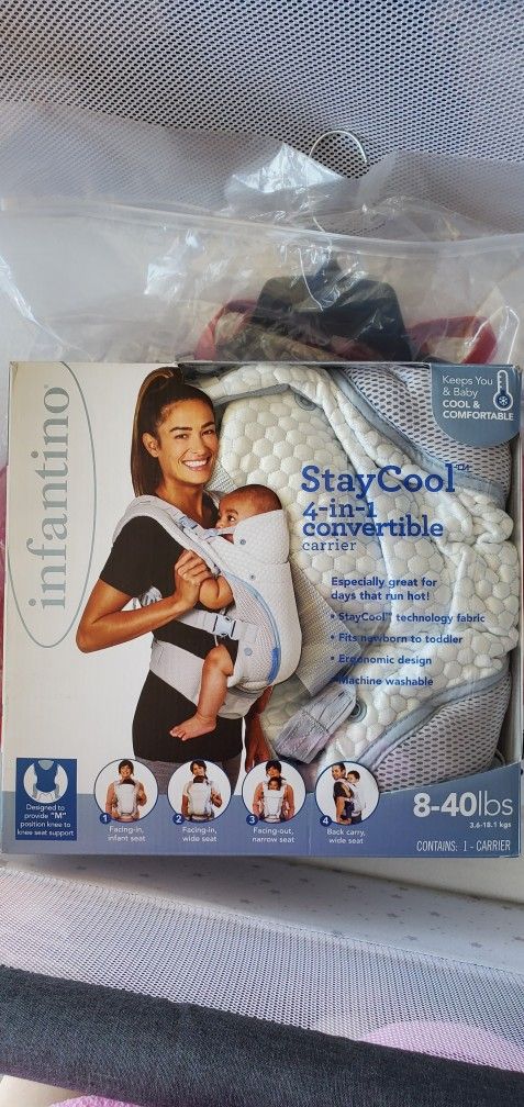 Baby Carrier Convertible Front Or Back