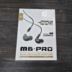 Mee Professional M6 Pro Noise Isolating Musician In-Ear Monitors
