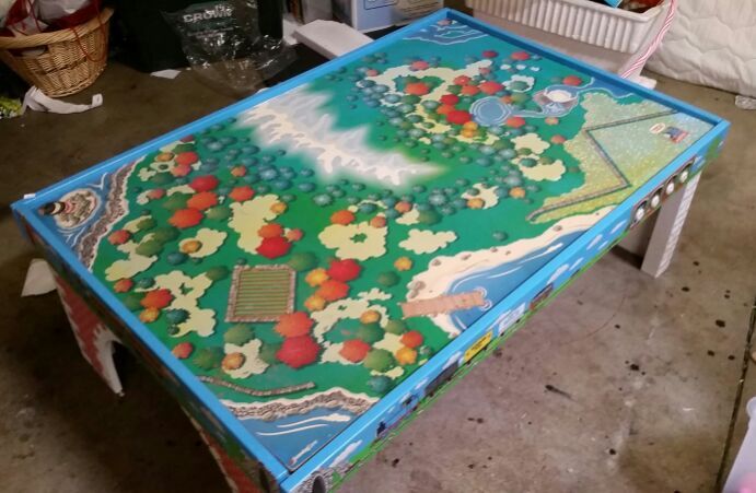 Thomas the Train Island of Sodor -Train Table with play board