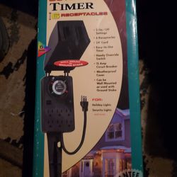 Intermatic Outdoor Timer 6 Receptacles