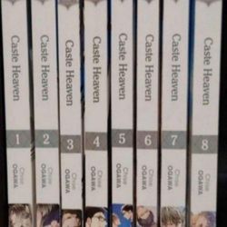 Caste Heaven Yaoi Boy Love English Manga Volumes 1-8