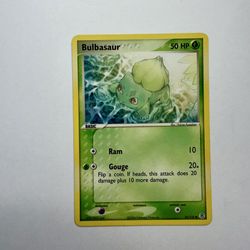 Bulbasaur Fire Red & Leaf Green 55/112 2004 Pokemon