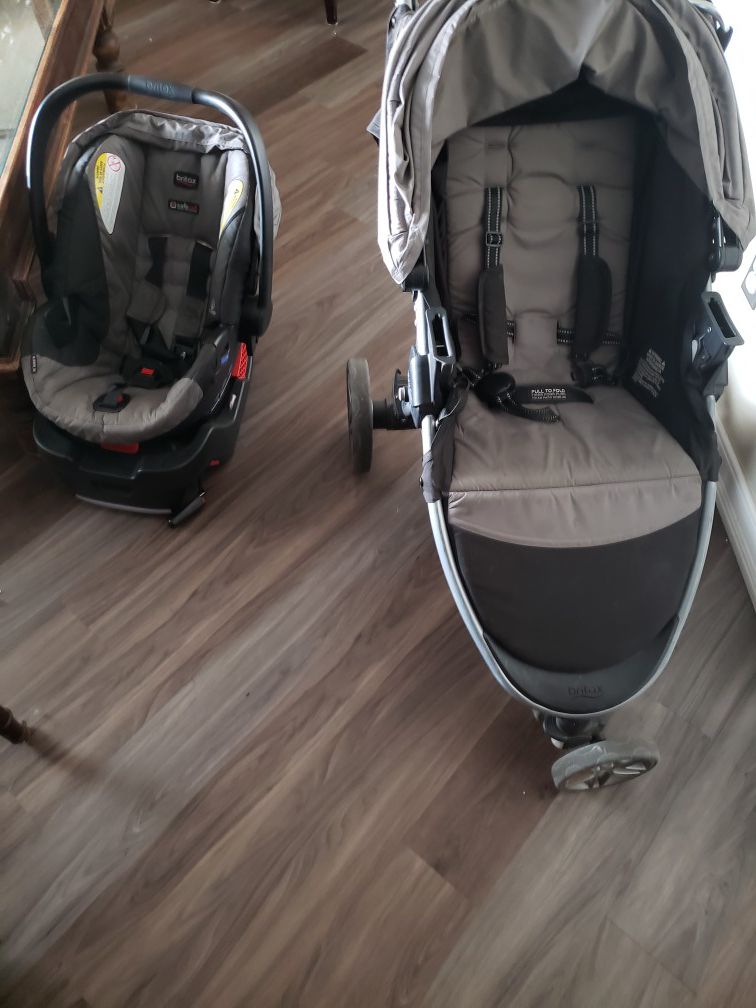 Britax infant Carseat stroller set