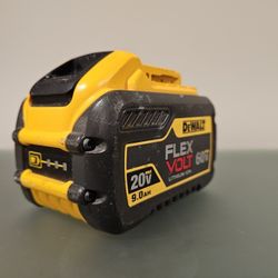 Dewalt 9ah 20v / 60v Flexvolt Battery Slightly Used Mint Condition