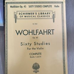 Wohlfahrt Violin Book 1