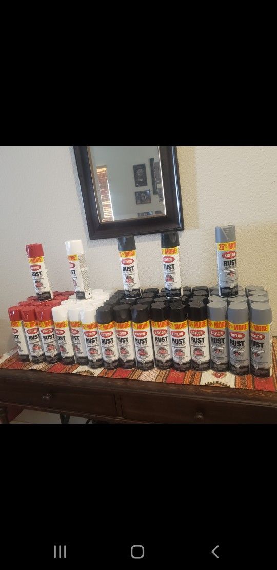 Spray Paint 6 For 30.00