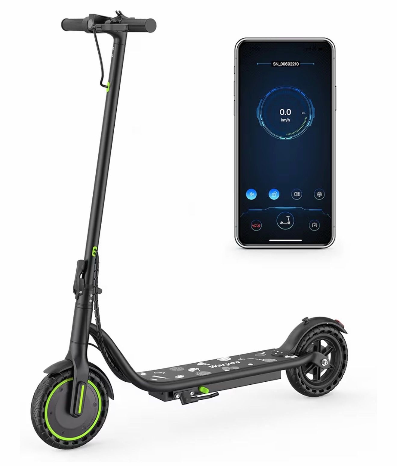 New foldable electric scooter