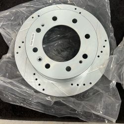 Power Stop Extreme Performance Drilled And Slotted Brake Rotor