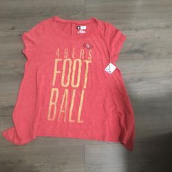 49ers T Shirt Women Size Small