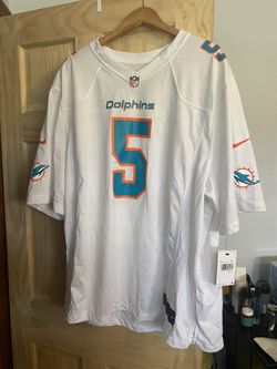 Miami Dolphins Jalen Ramsey #5 Nike Men's White Official NFL Jersey 3XL