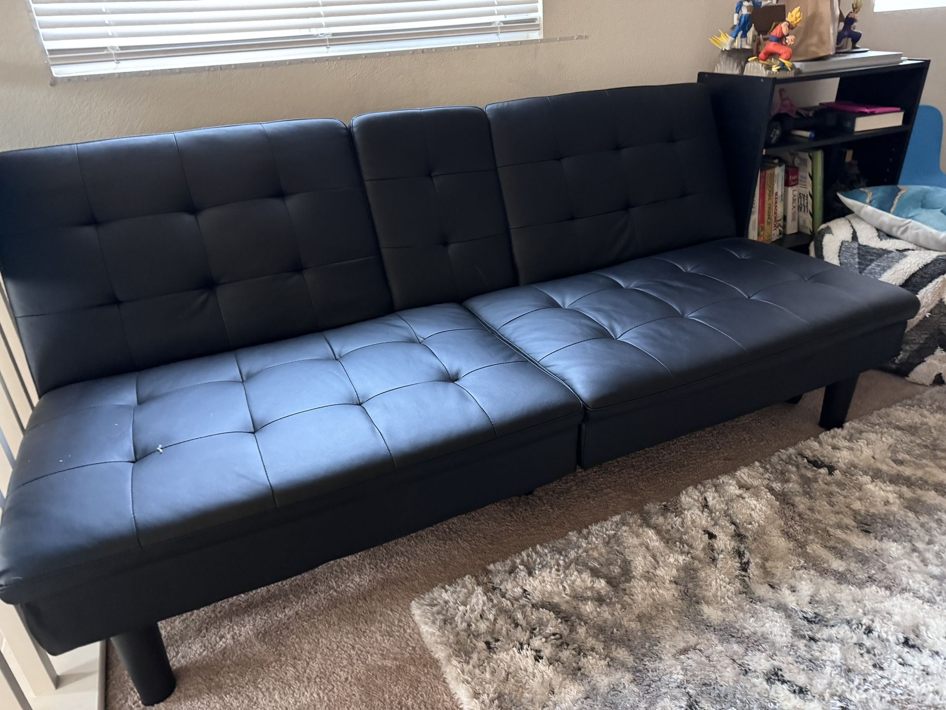 Black Couch Futon 