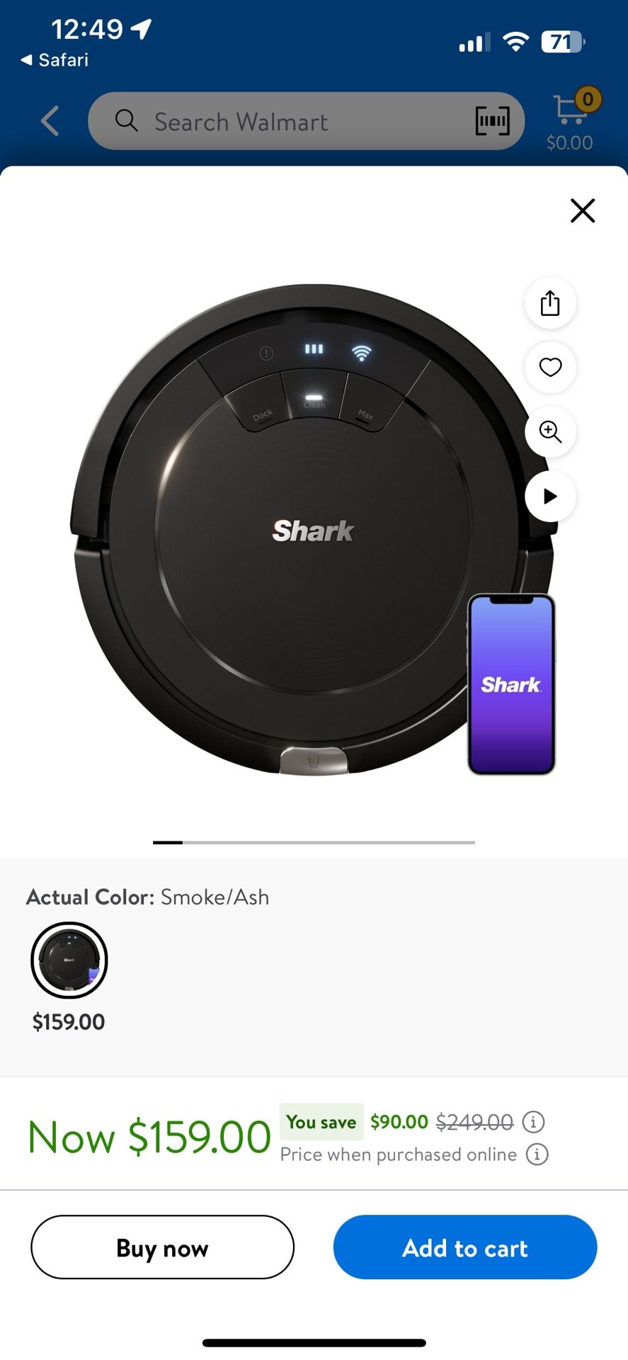 Shark automatic Vacuum 