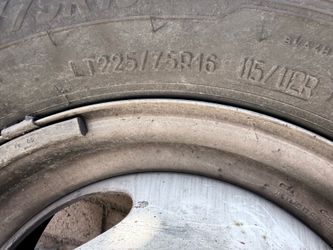 225/75/16 Spare tire
