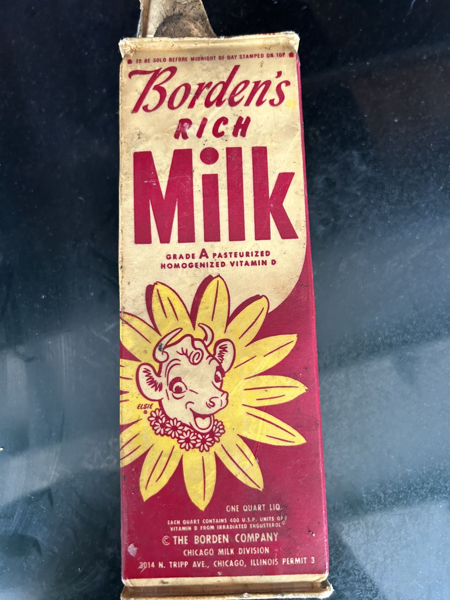 Vintage Milk Carton