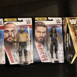WWE MATTEL ACTION FIGURES 