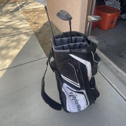 Golf Clubs And Bag