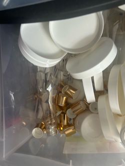 Variety items oil making/ candles/ pedi