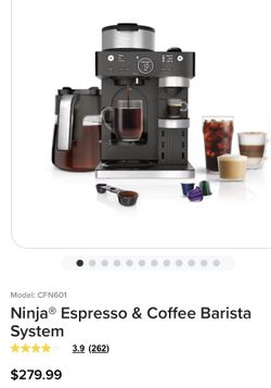 Ninja Coffee Espresso And Coffee Machine