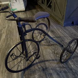 Antique tricycle