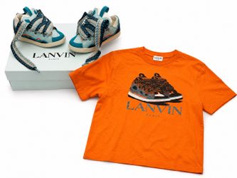 Lanvin Boys Size 8 Shirt Size 31 Shoes