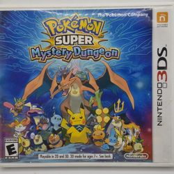 Pokemon Super Mystery Dungeon (Nintendo 3DS, 2015)(Tested)