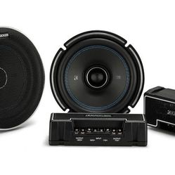 Kicker Q-Class 44QSC674 QS Series 6-3/4" 2-way car speakers*free Install*