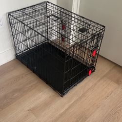 Kong Dog Crate With Divider.