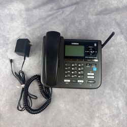 Uniden DECT4096 DECT 6.0 2-Line Corded Phone Digital Answering System Powers On