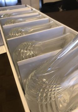 Crystal 10oz glasses