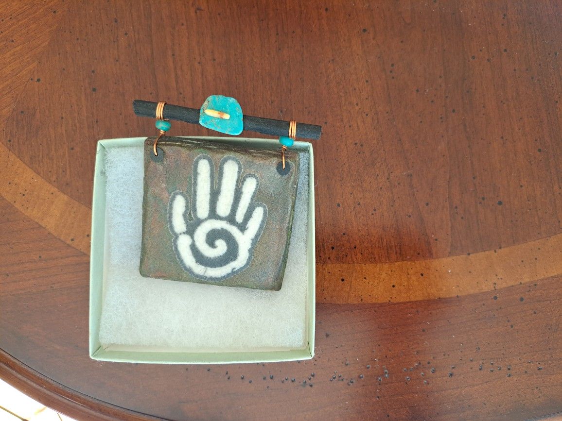 Indian dream catcher 3 1/2 in by 3 in 