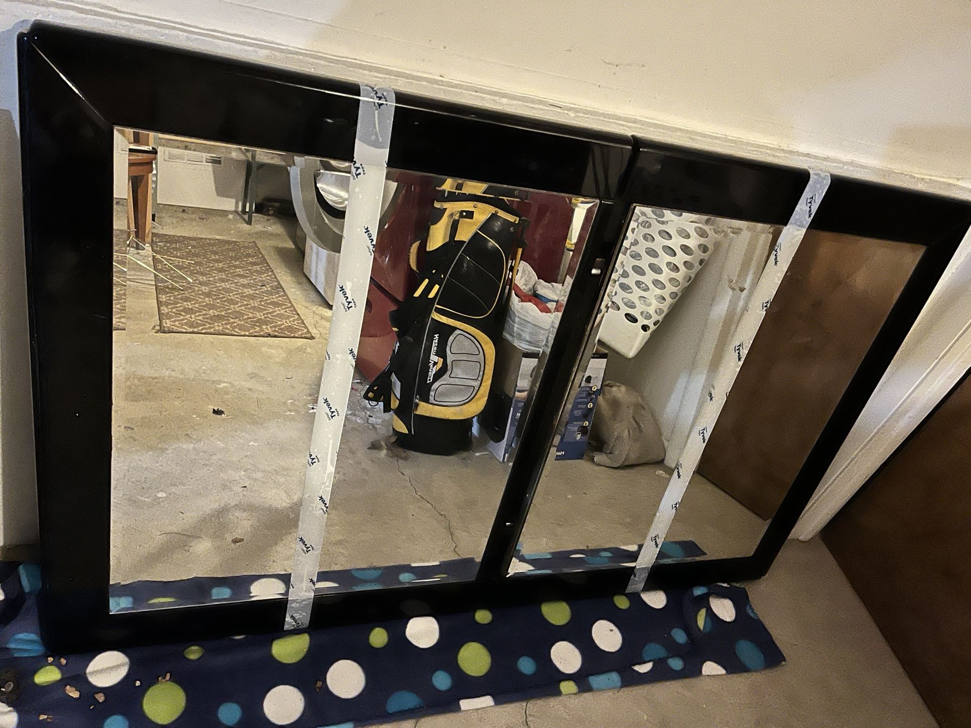 Large 7ft Mirror Table.